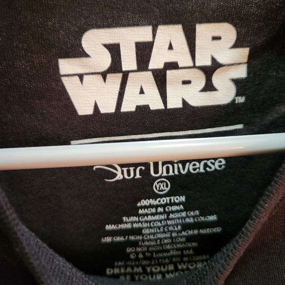 Star Wars Logo Youth T-Shirt XL (14-16) - Picture 3 of 4